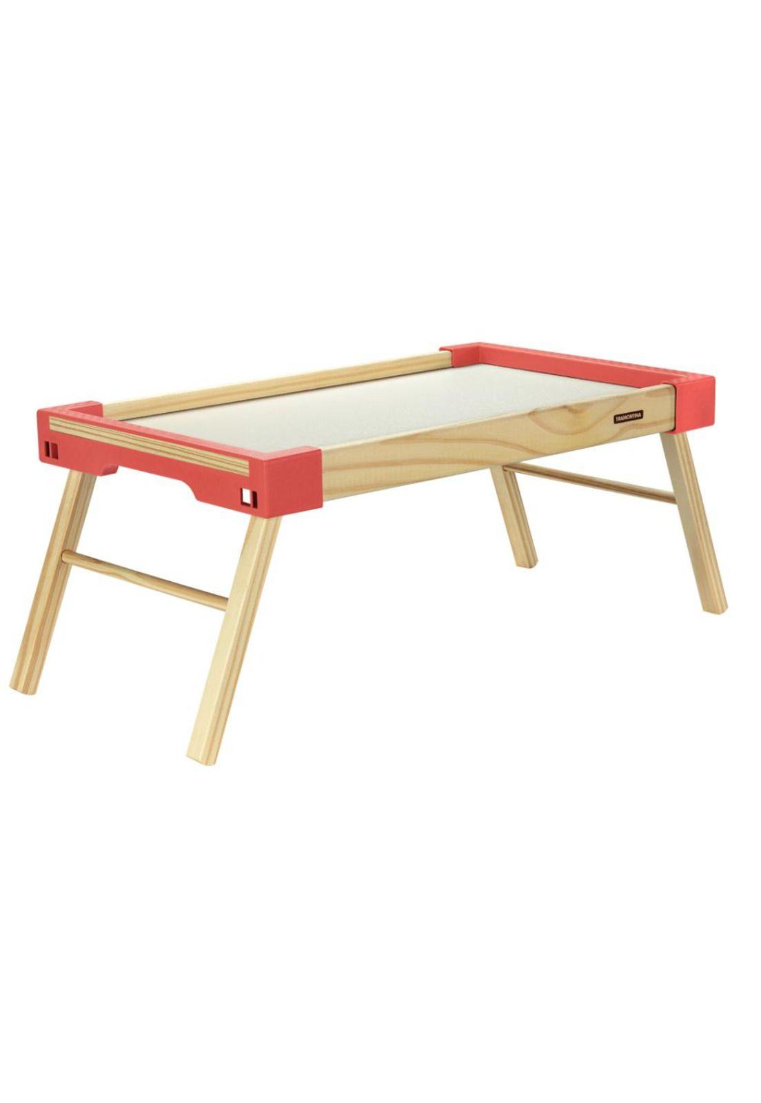 Bandeja Desayuno Pleglable Madera Coral Tramontina-0