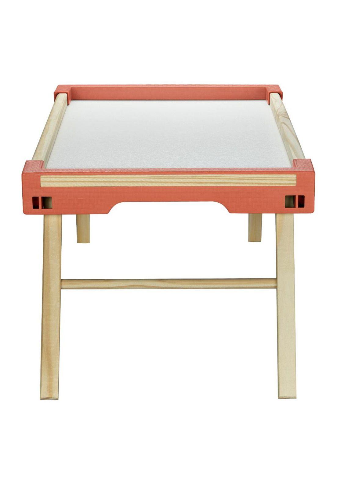 Bandeja Desayuno Pleglable Madera Coral Tramontina-4