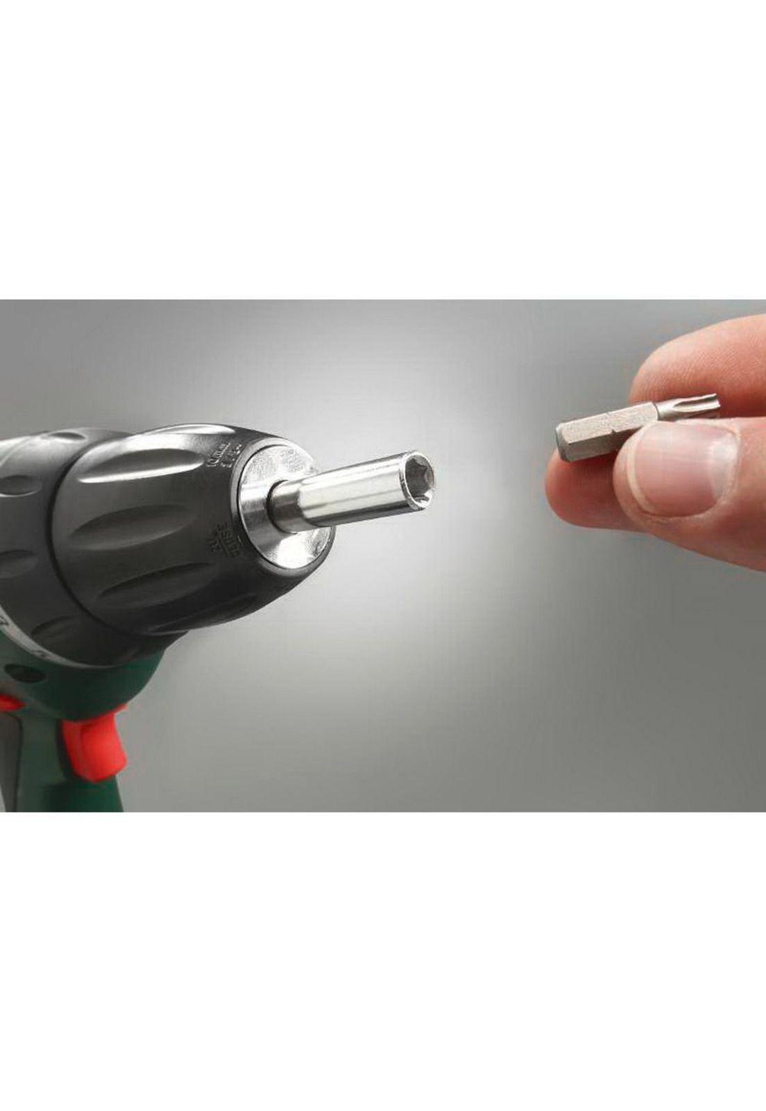 Portapunta magnetico 58mm 1/4" / plateado-1