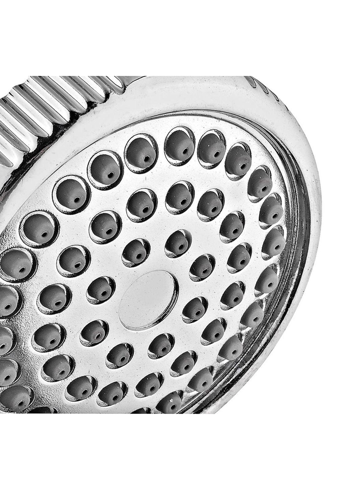 Mango Ducha Cromo 1 Funcion Anticalcareo Cl-3