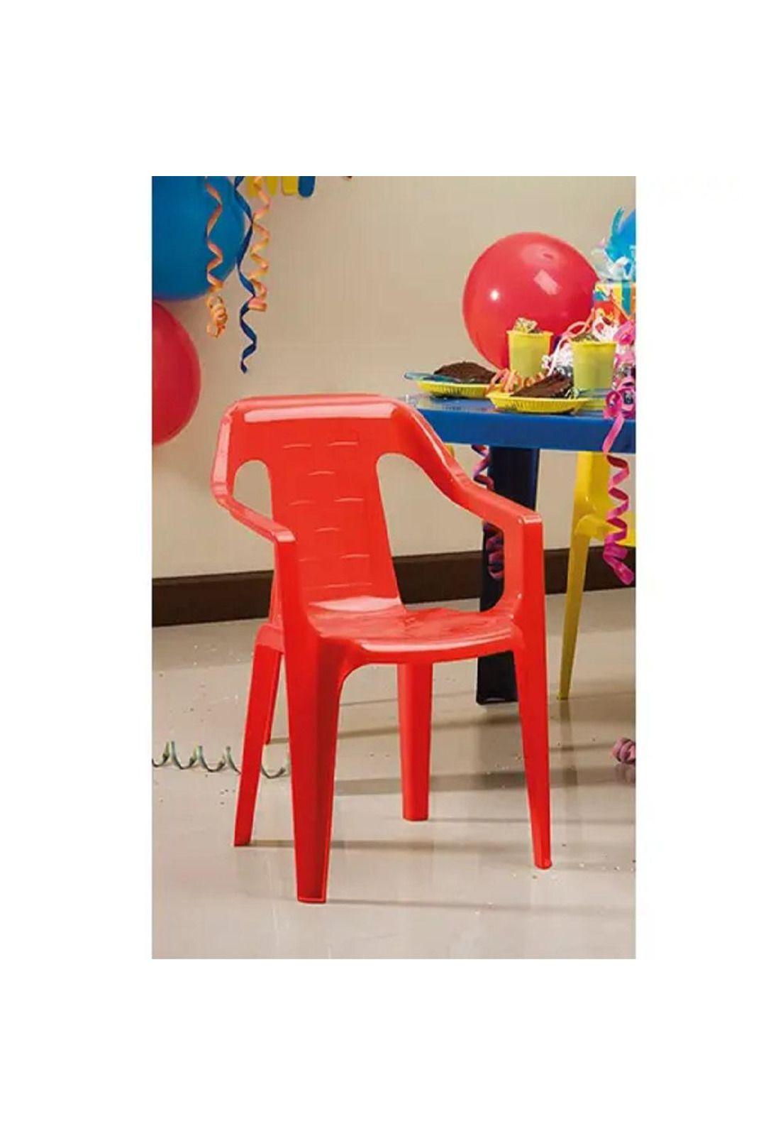 SILLA INFANTIL RIMAX ROJO-3