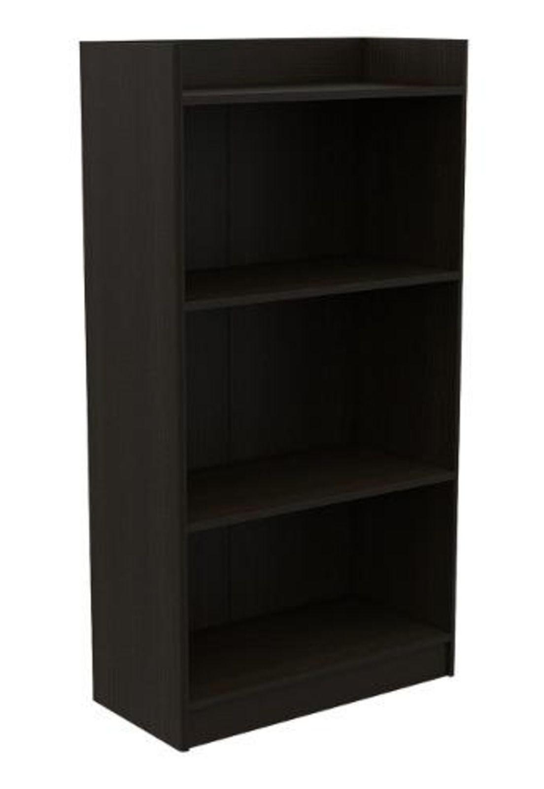 Biblioteca Office Wengue 120x63x30cm. Tuhome.-0