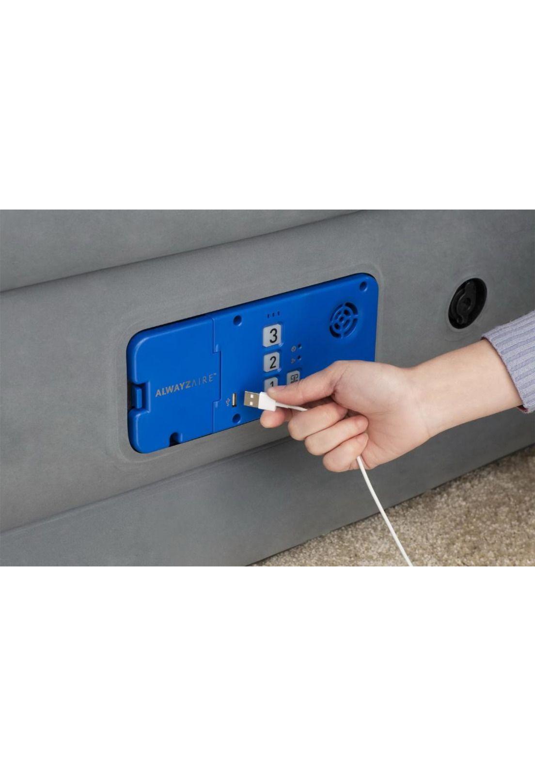 COLCHÓN INFLABLE ELÉCTRICO BESTWAY ALWAYZAIRE-3