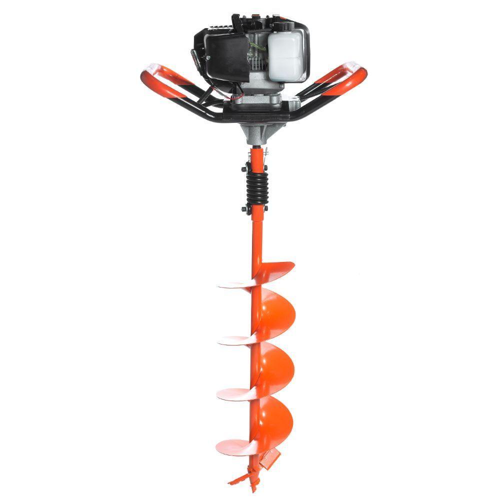 AHOYADOR con 60cc, PARTIDA ELECTRICA  3 BROCAS: 100 mm  150 mm  200 mm WULKAN-0