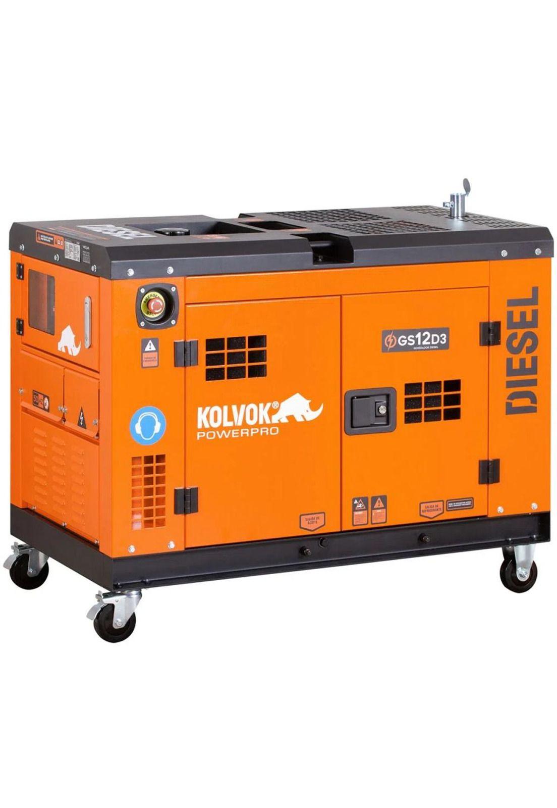 Generador Diesel 11,5 Kva Gs12D3  Kolvok-0
