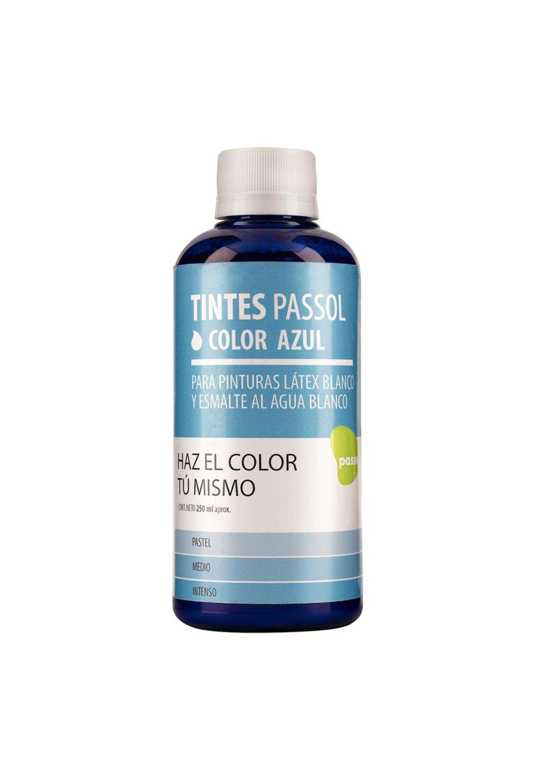 TINTE PASSOL AZUL BOTELLA 250 CC-0