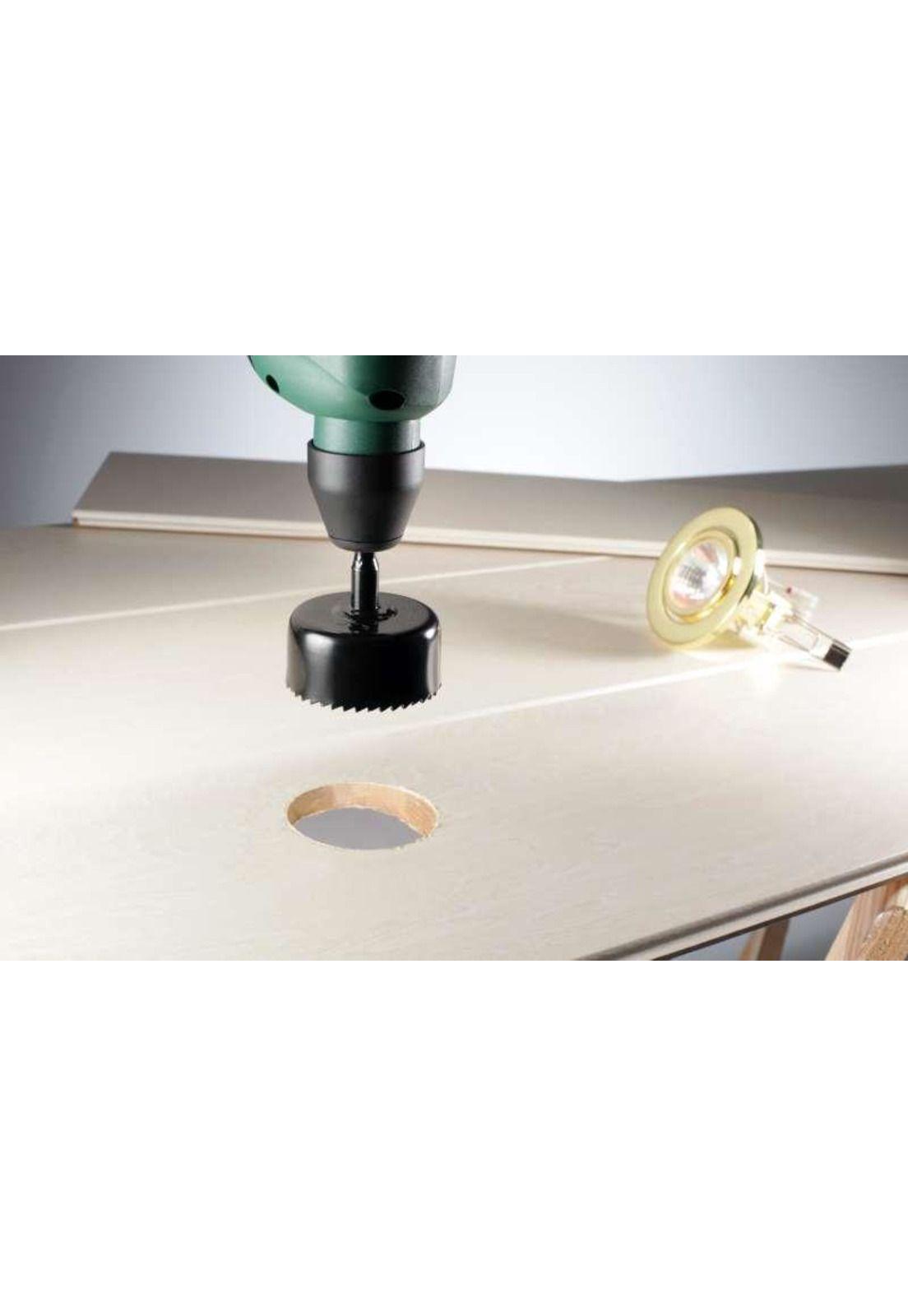 Set de 4 sierras copas  Ø25,35,40,52mm / negro-1