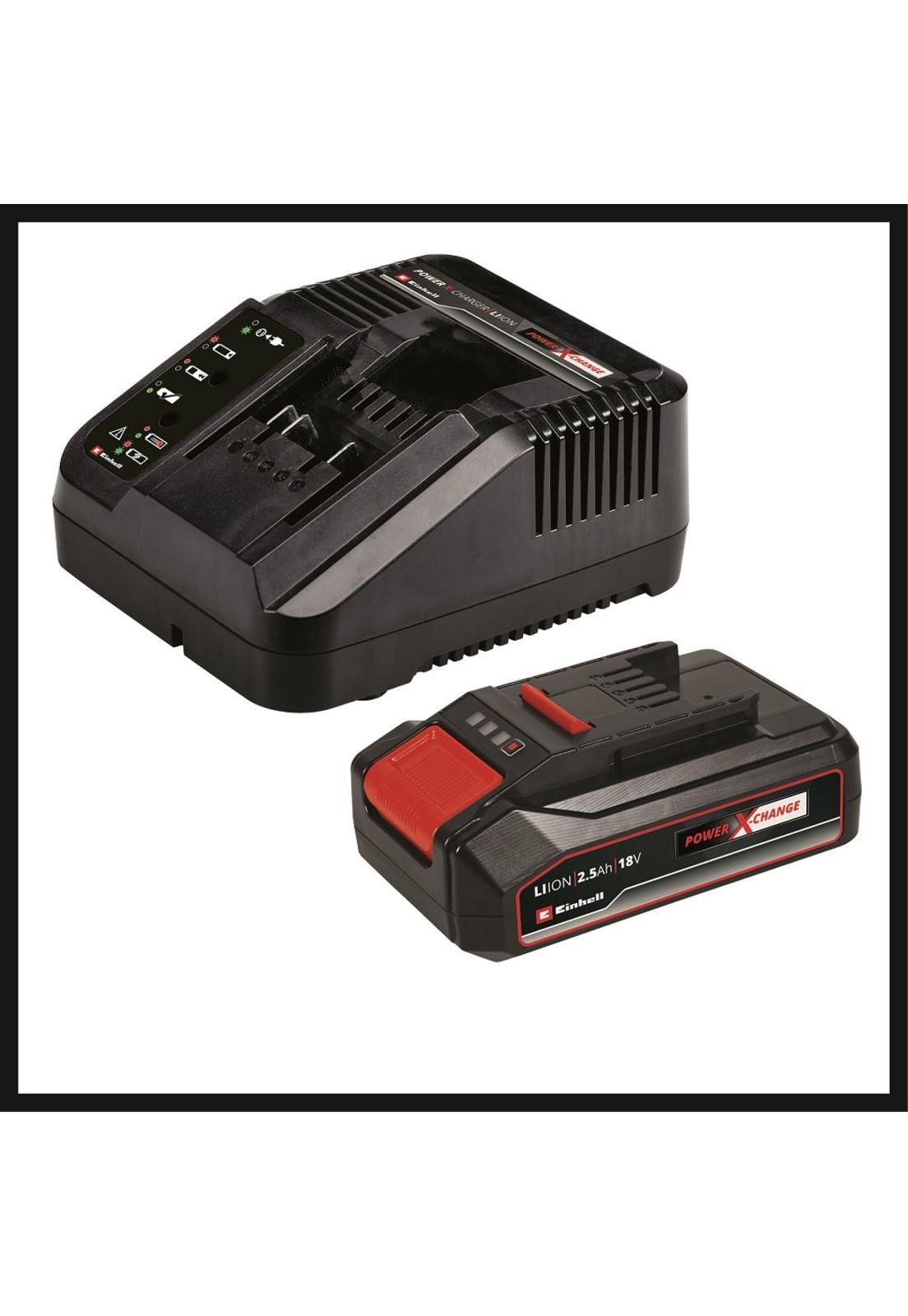 Taladro Inalámbrico Te-Cd 18/2 Li+ 39 Accesorios + Bateria 2.5 Ah y Cargador Einhell-1