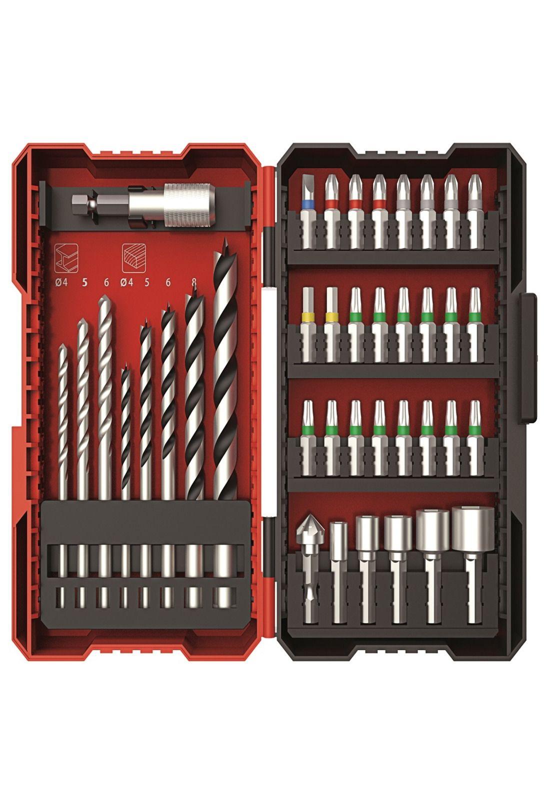 Taladro Inalámbrico Te-Cd 18/2 Li+ 39 Accesorios + Bateria 2.5 Ah y Cargador Einhell-4