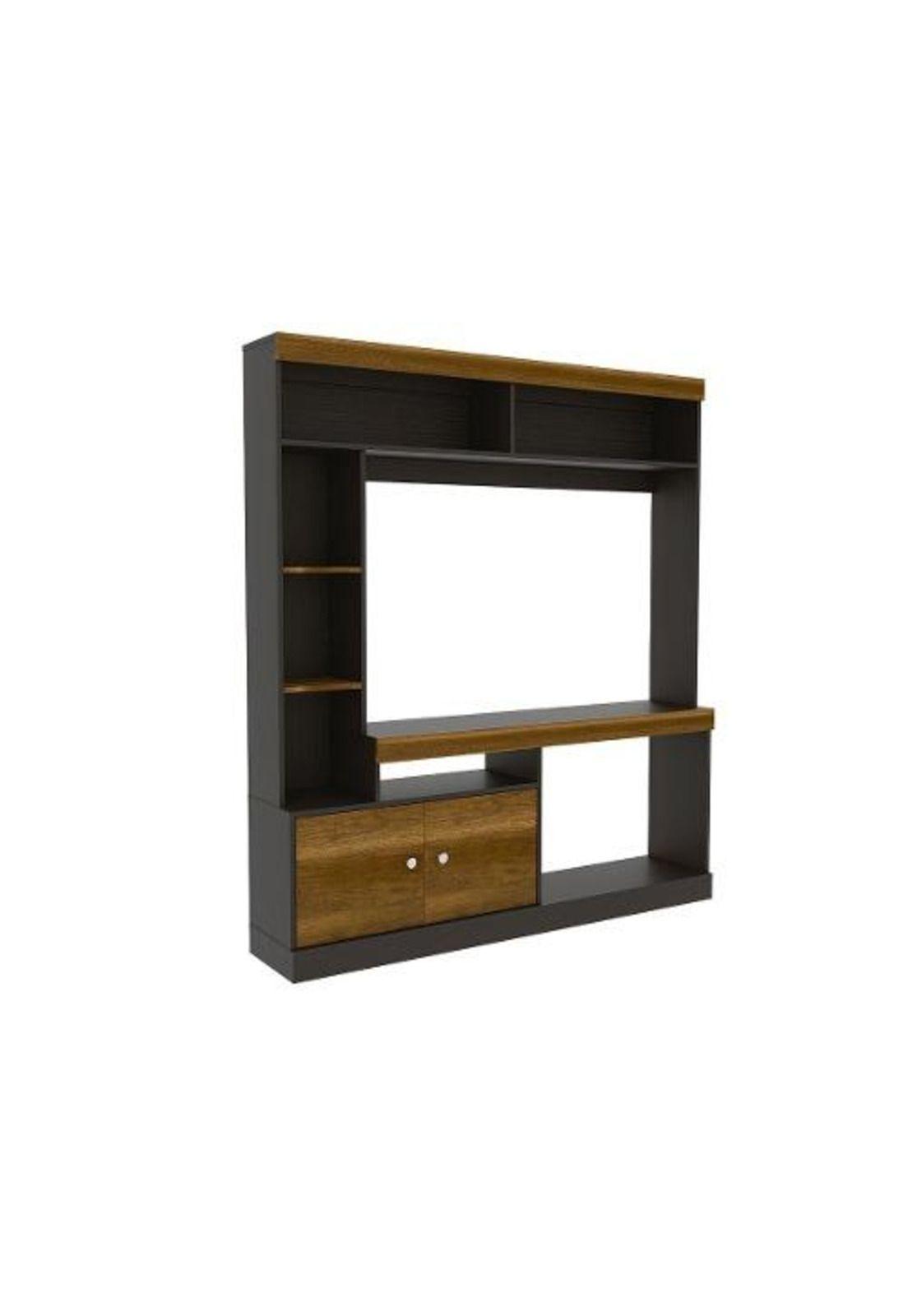 Estante Rack 50  Caramelo / Wengue. Tuhome-0