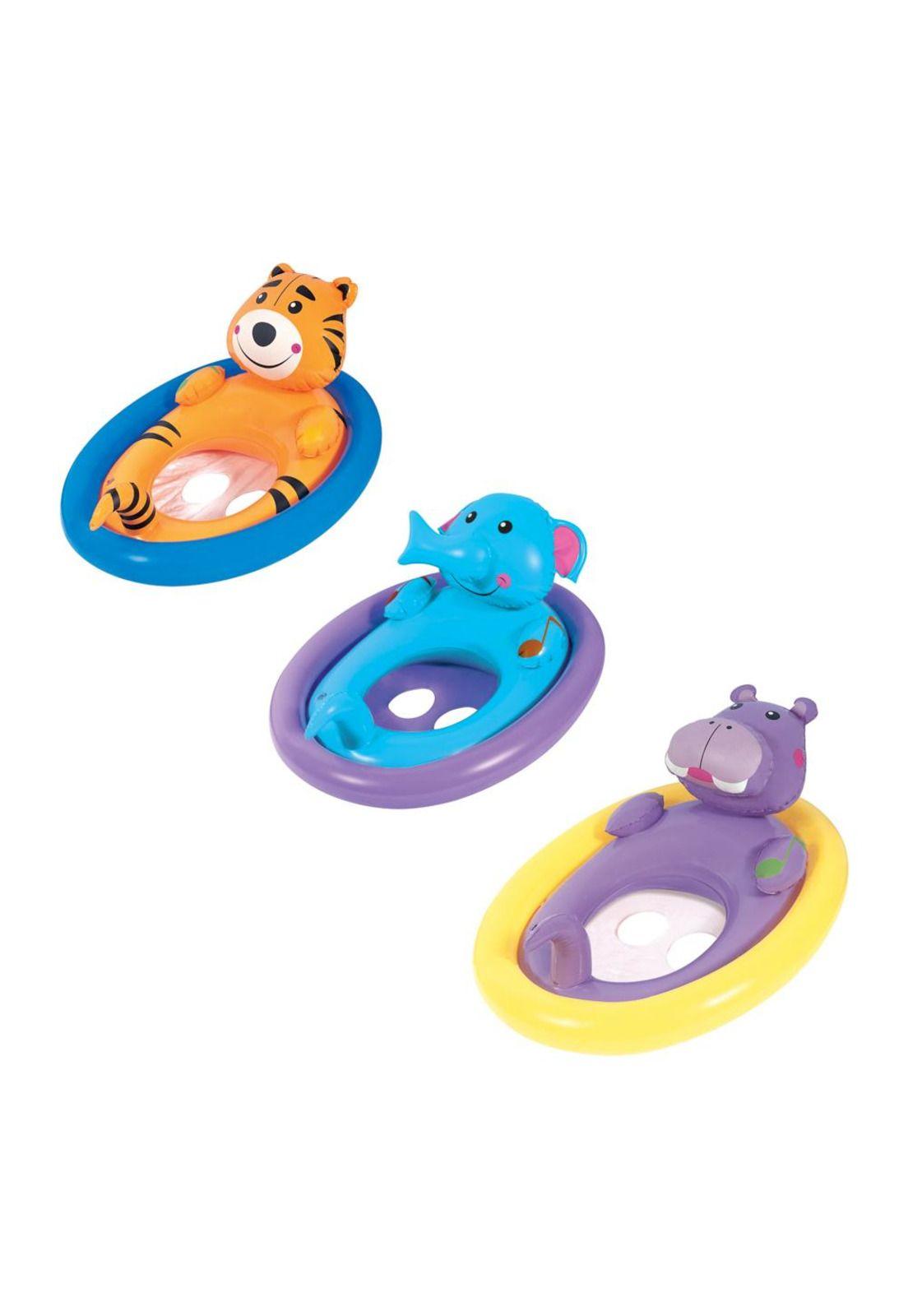 Bote Inflable para bebé Animales 81x56cm 1-3 años (Diseño surtido) - 34058 - Bestway-1