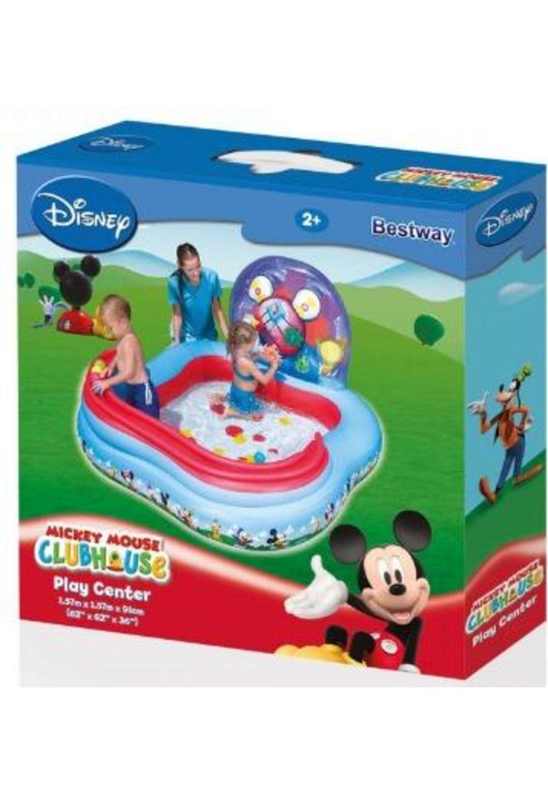 PLAYCENTER PISCINA MICKEY C/ 6 PELOTAS 160 X 160 CM.-1