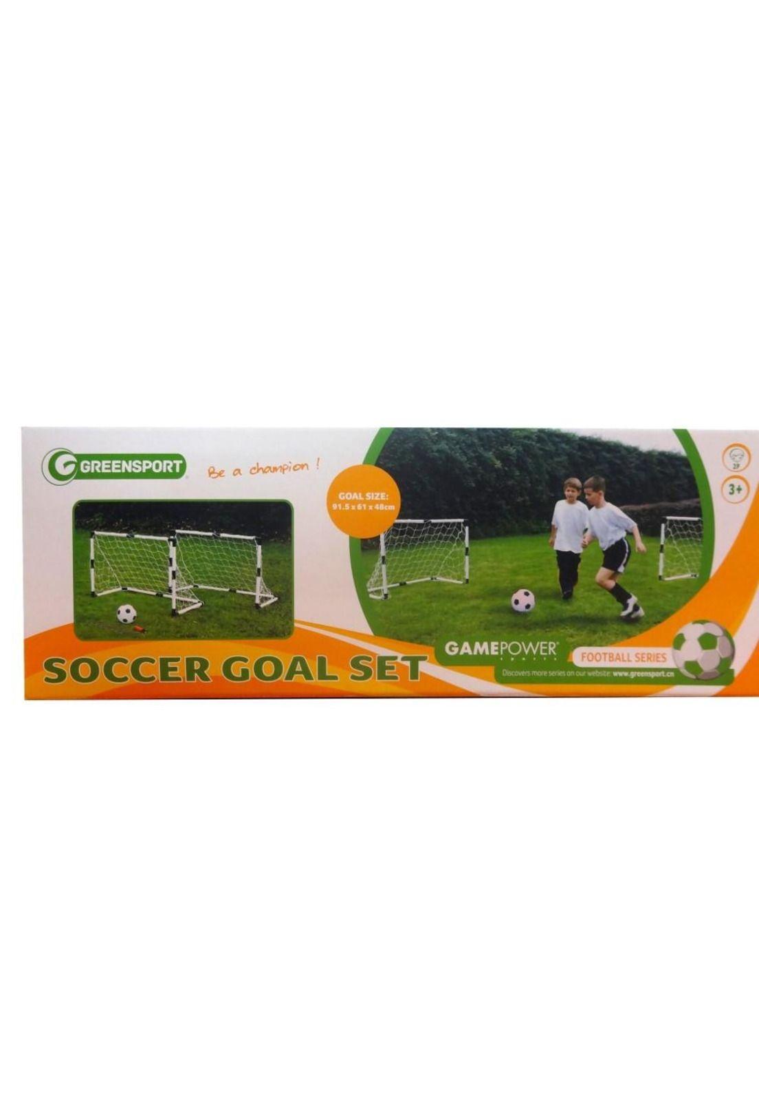 SET DE 2 ARCOS DE FUTBOL DE PLASTICO.91.5X61X48 CM-1