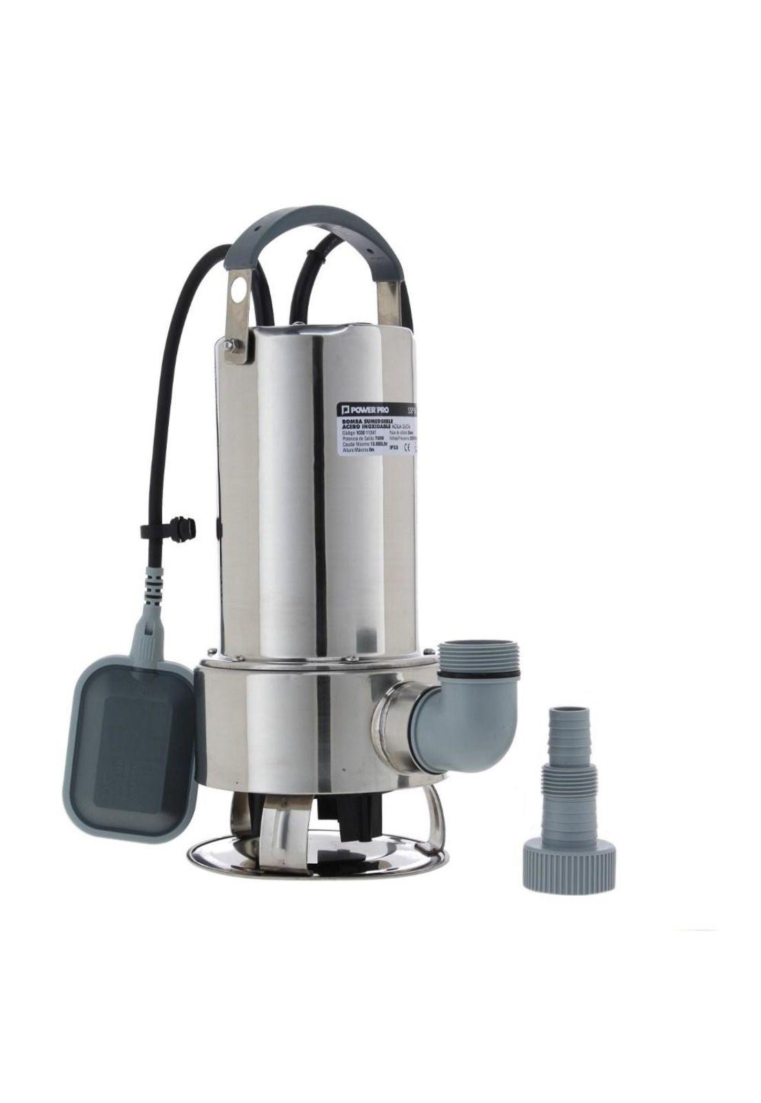 Bomba Sumergible Aguas Servidas 1Hp  SSP10 Power Pro-0