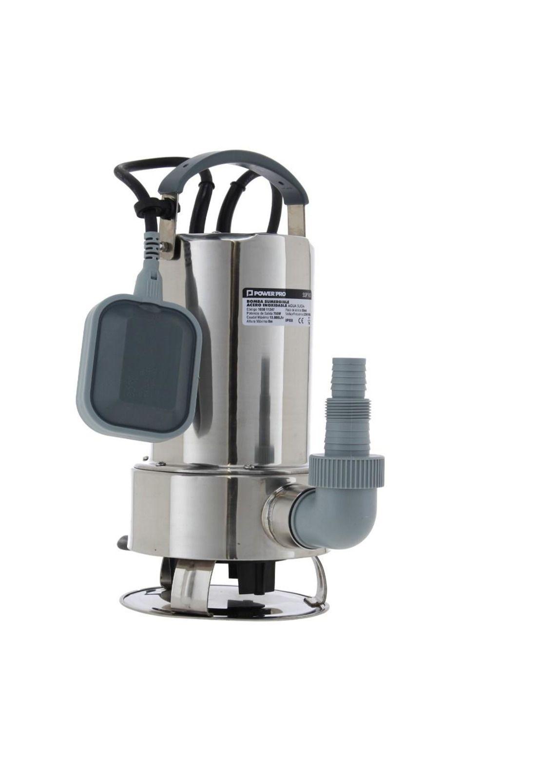 Bomba Sumergible Aguas Servidas 1Hp  SSP10 Power Pro-1