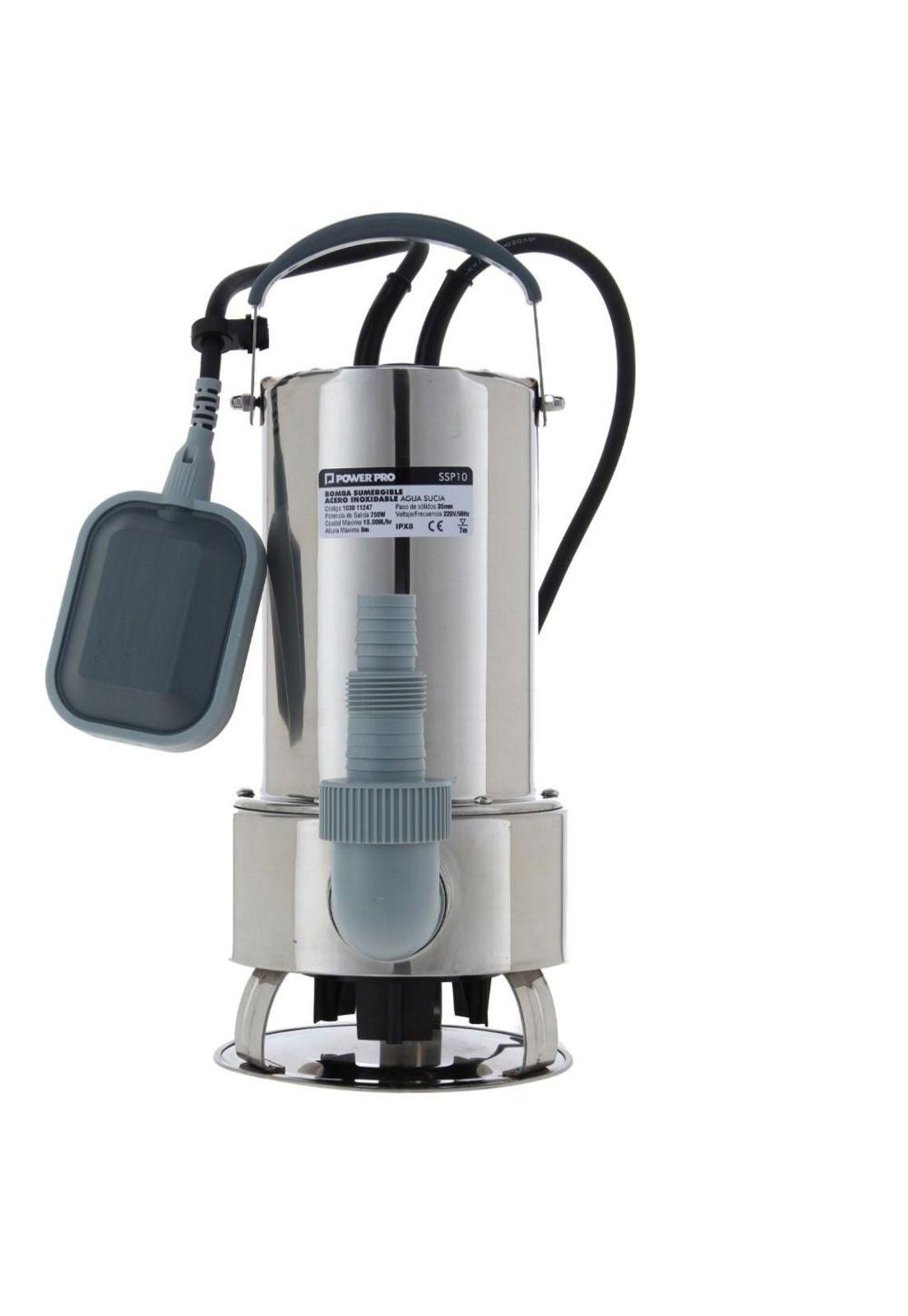 Bomba Sumergible Aguas Servidas 1Hp  SSP10 Power Pro-2