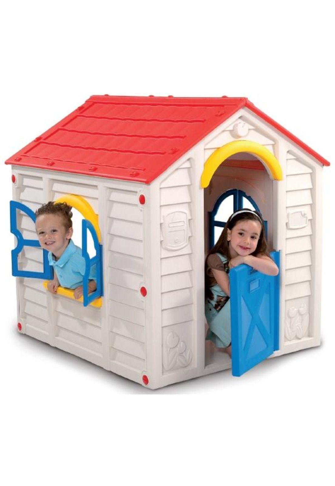 CASA DE MUÑECA PLASTICA BLANCA-0