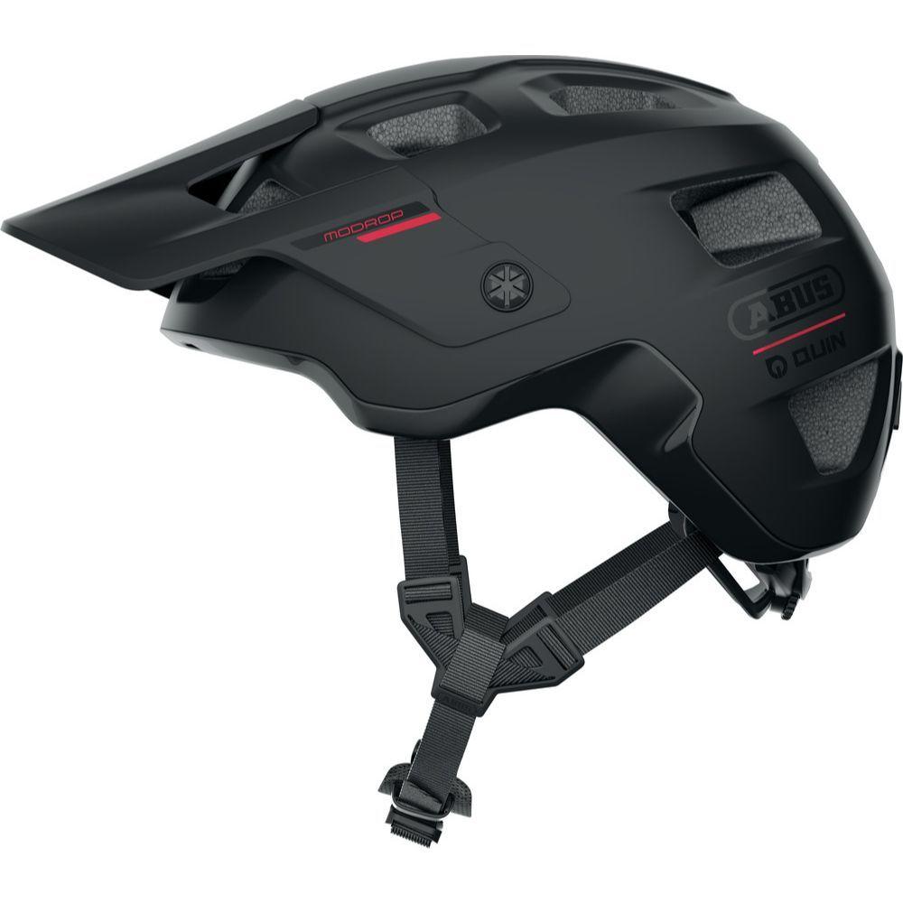 Casco Negro Terciopelo MoDrop QUIN  Talla-S  Abus-0