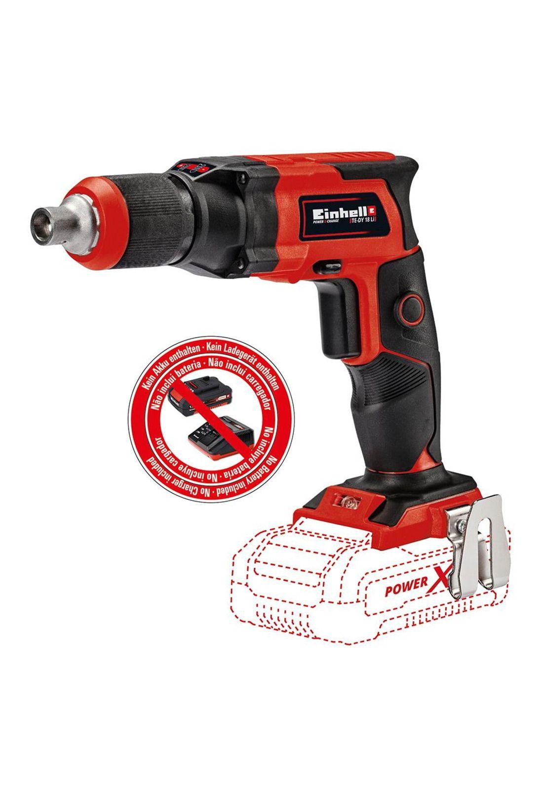 Atornillador Panelero Inalámbrico 18v TE-DY 18 LI Solo + Maletín E-Box-1