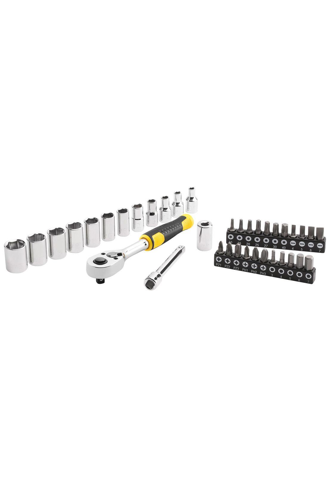Set Mecánico 37 Piezas 1/4' Stanley Stmt82672-0-0
