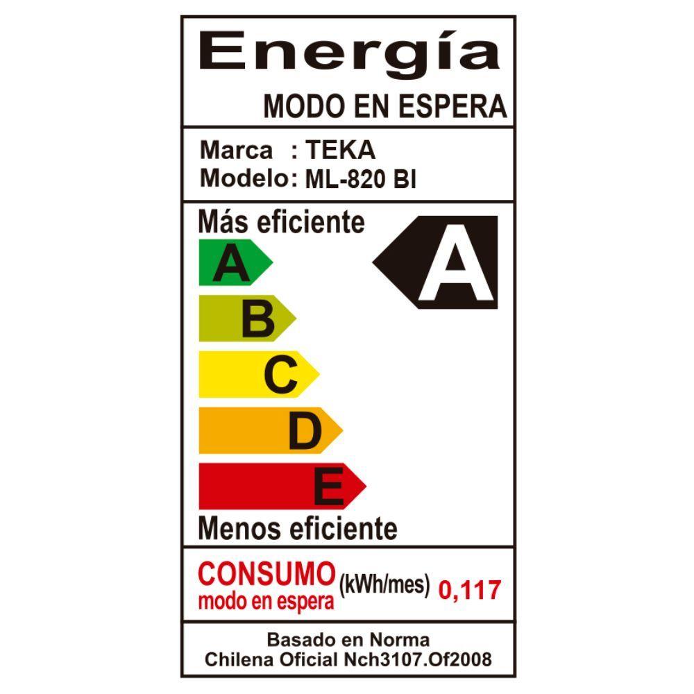 Microondas Integrable Ml 820 Bi Teka-3