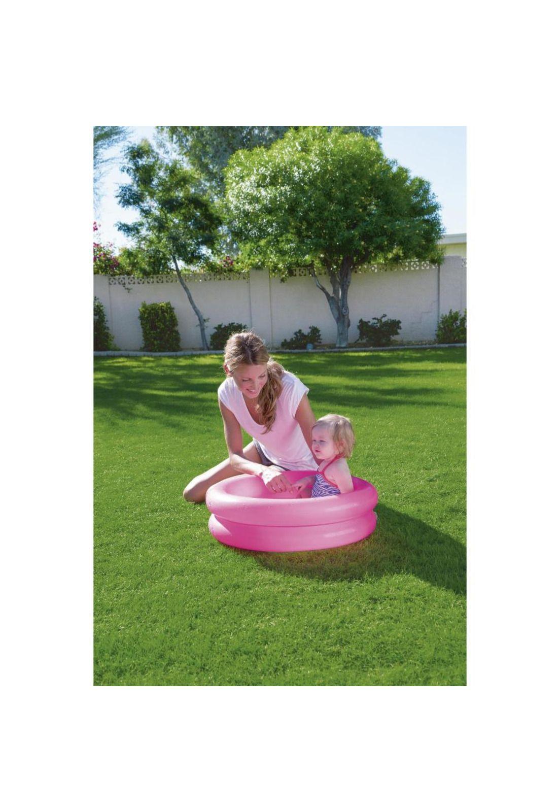 Piscina Inflable 2 anillos 61 x 15 cm Color Rojo - 51061 - Bestway-1