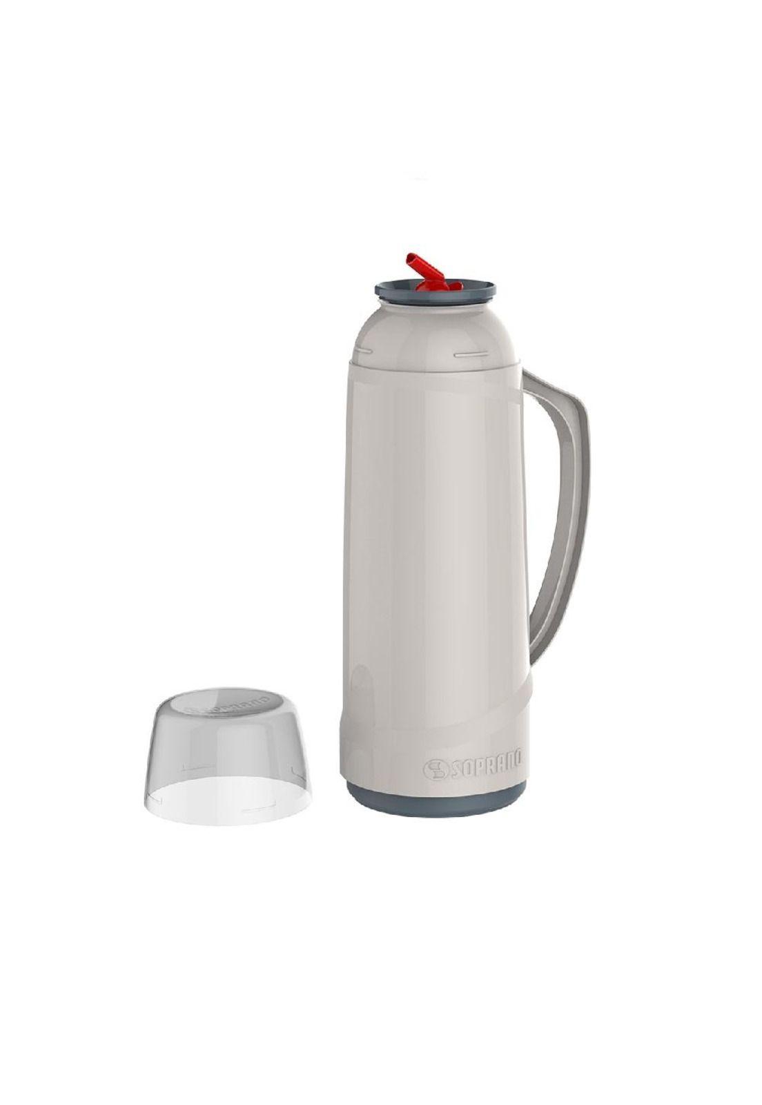 Termo Con Boquilla 1 Litro Gris - SP0165-68 - SOPRANO-1