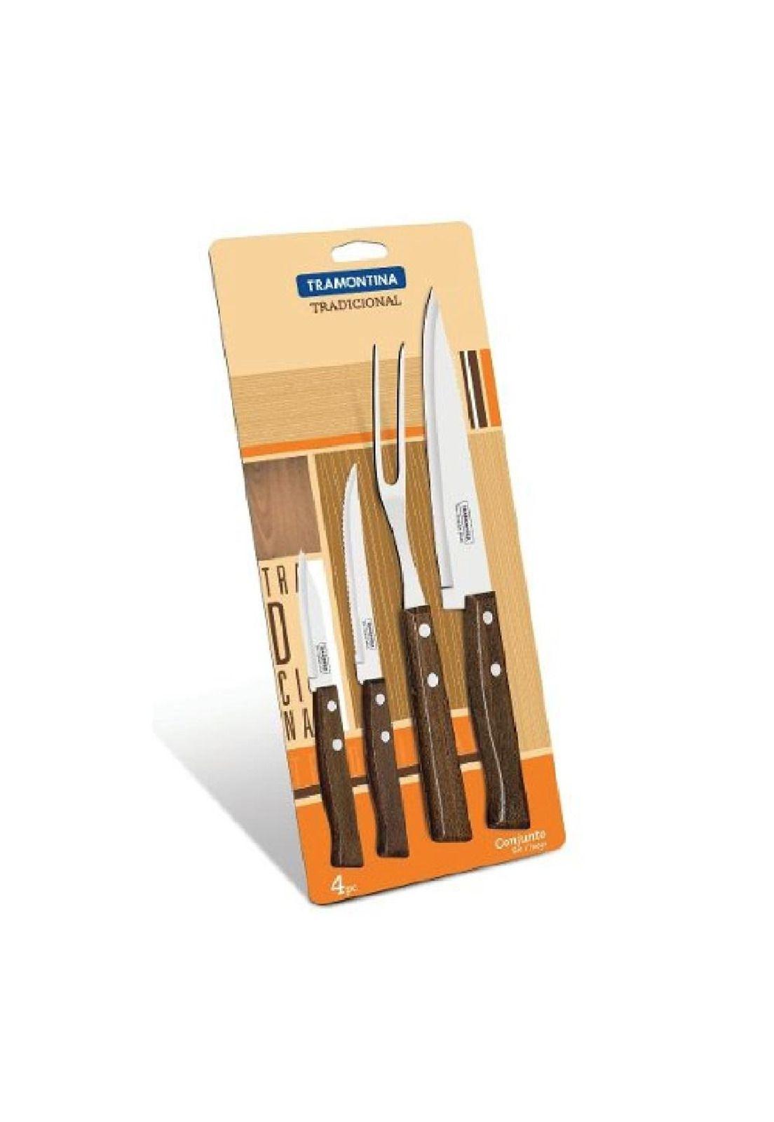 Set Cuchillos y Tenedor Trinchante 4 - Tramontina-0