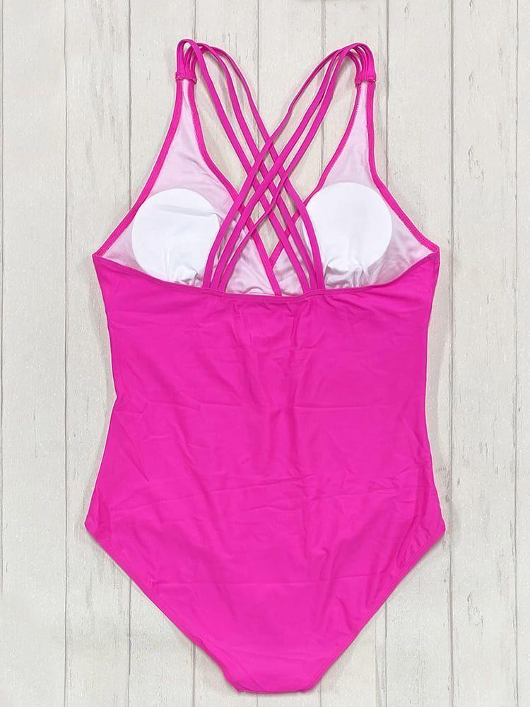 Daikiri Traje De Baño Entero Daikiri Fucsia S A Xxl-4