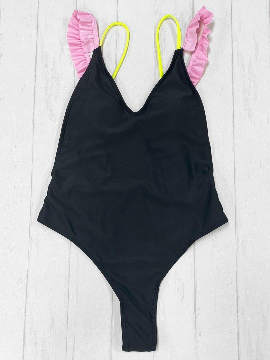 Daikiri Traje De Baño Mujer Entero Daikiri Negro Una Pieza Xl-3