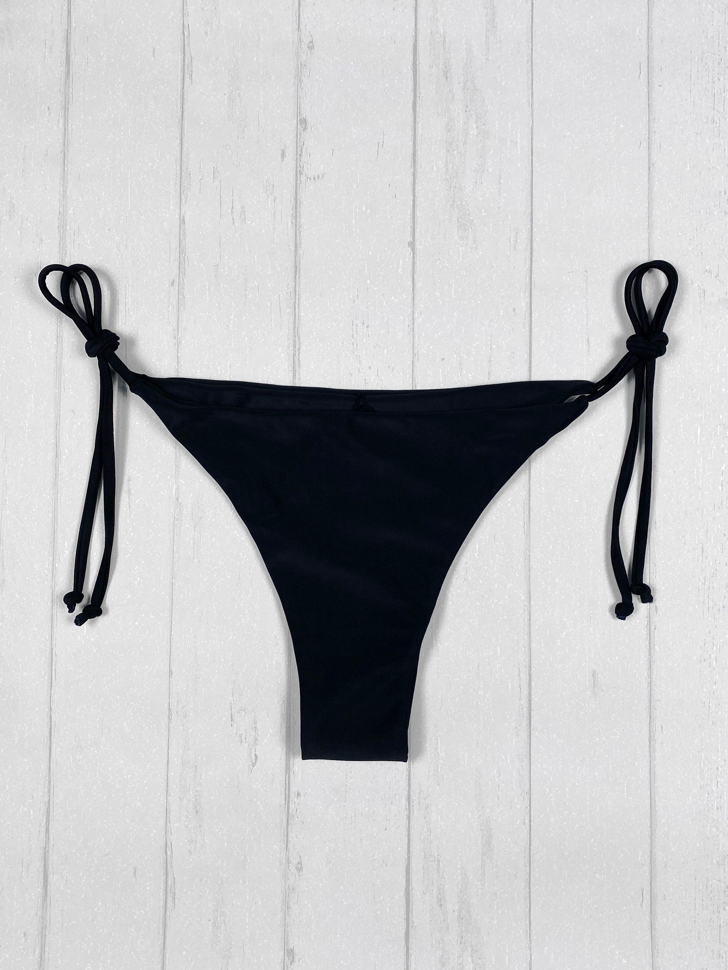 Daikiri Bottom de Bikini Amarras Negro-3