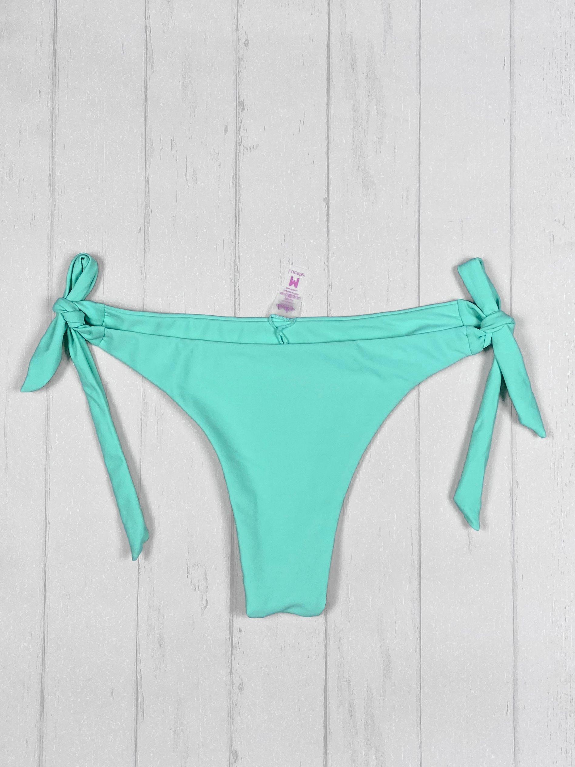 Daikiri Bottom de Bikini Lazos Verde-4