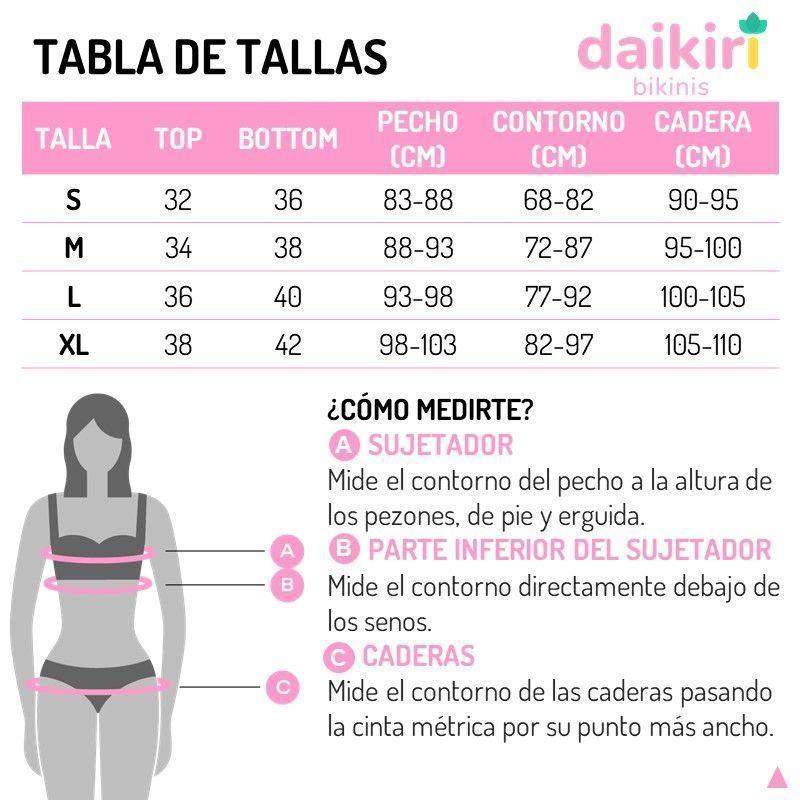 Daikiri Bikini Daikiri Mujer Naranjo Flúor S A L-5