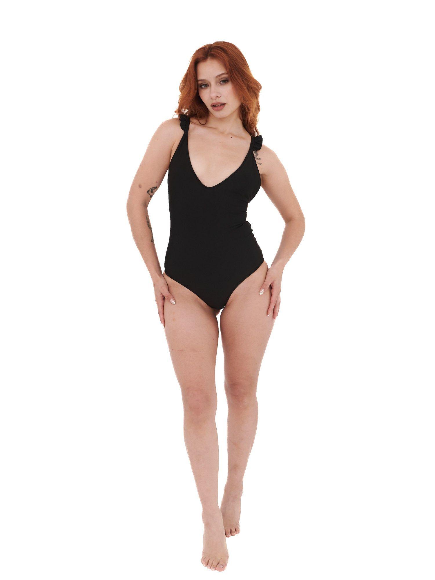 Daikiri Traje de Baño Entero Tulum Negro-7
