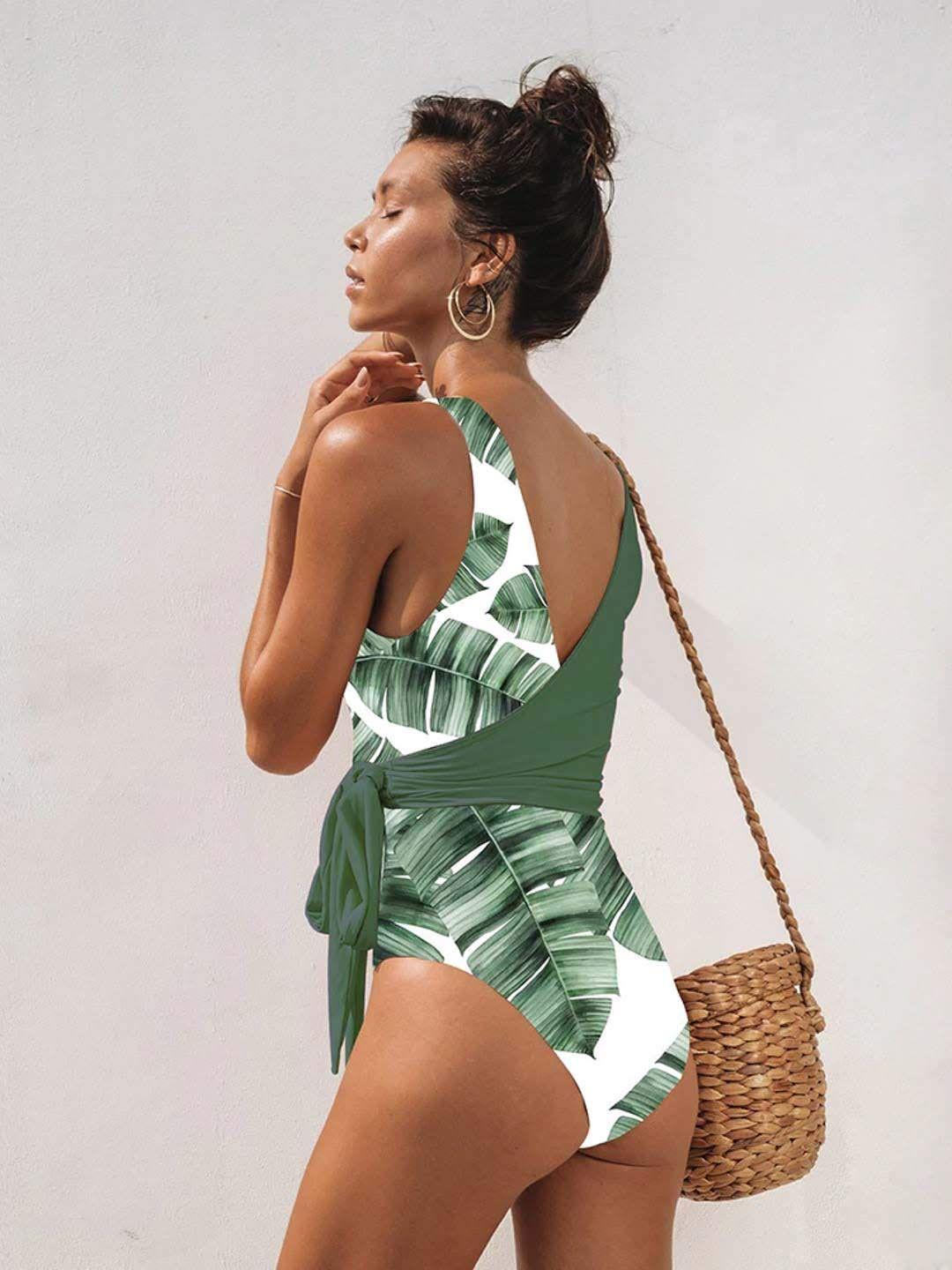 Daikiri Traje De Baño Daikiri Entero Verde Mujer S A Xl-2