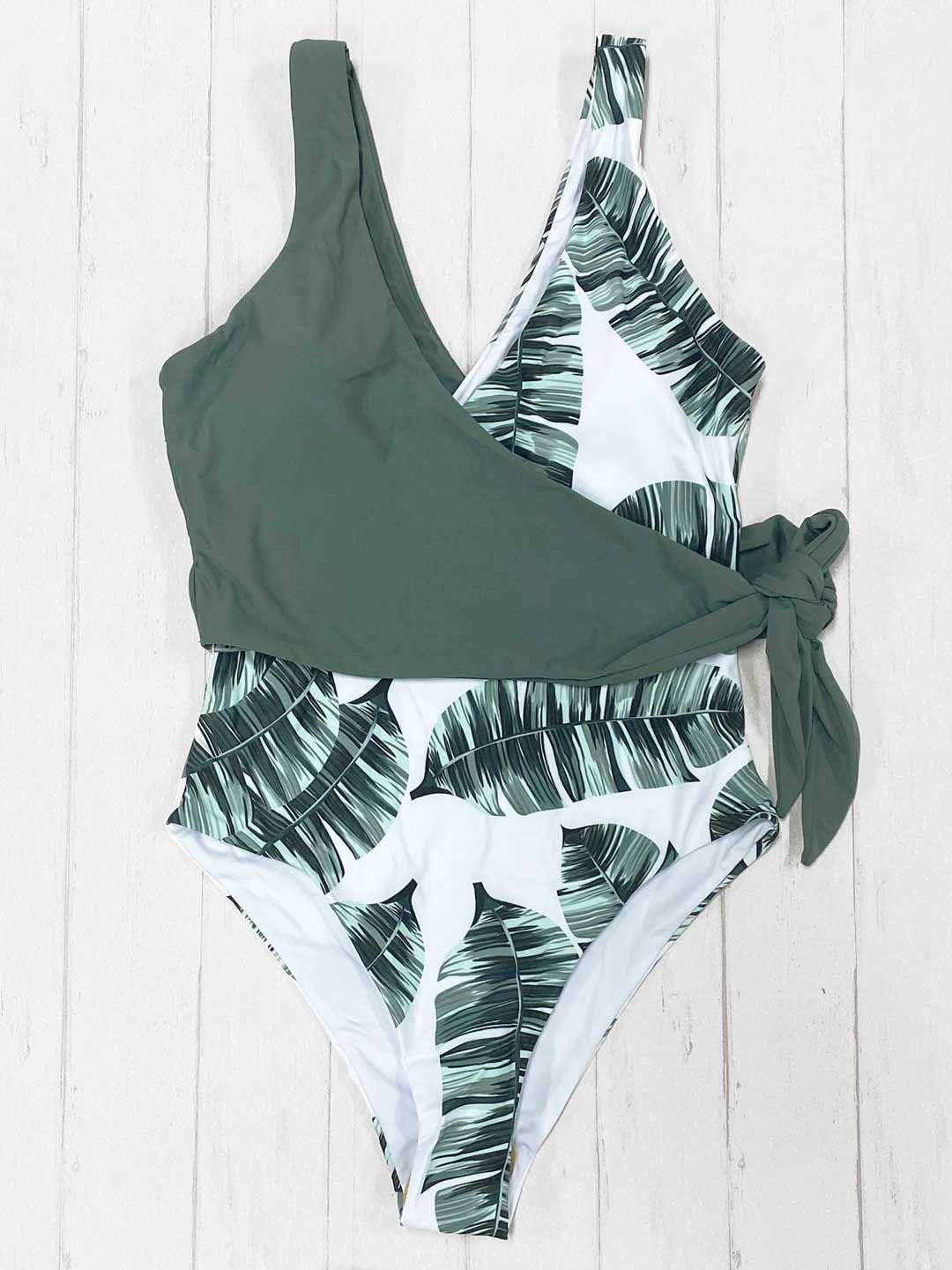 Daikiri Traje De Baño Daikiri Entero Verde Mujer S A Xl-3