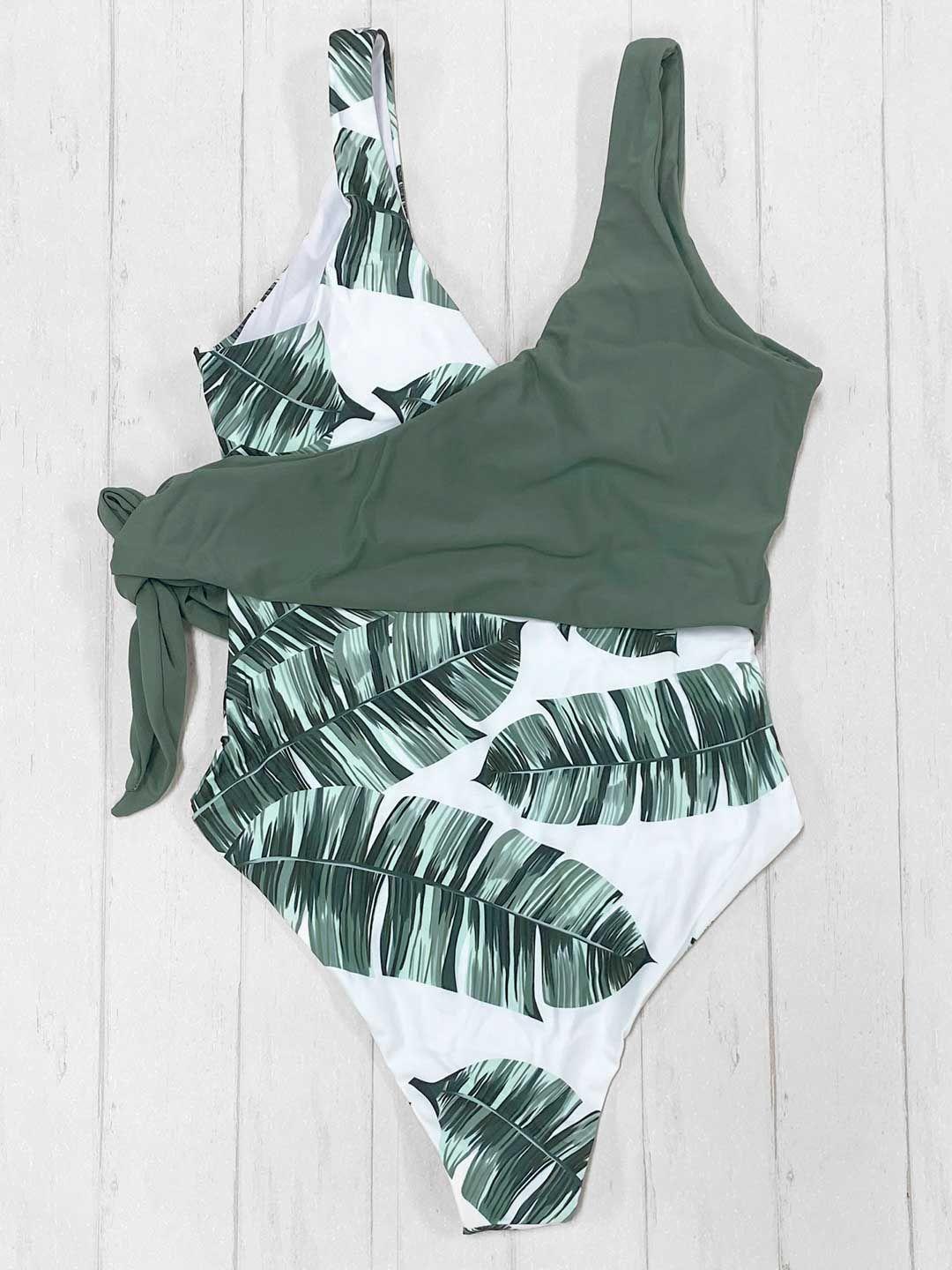 Daikiri Traje De Baño Daikiri Entero Verde Mujer S A Xl-4