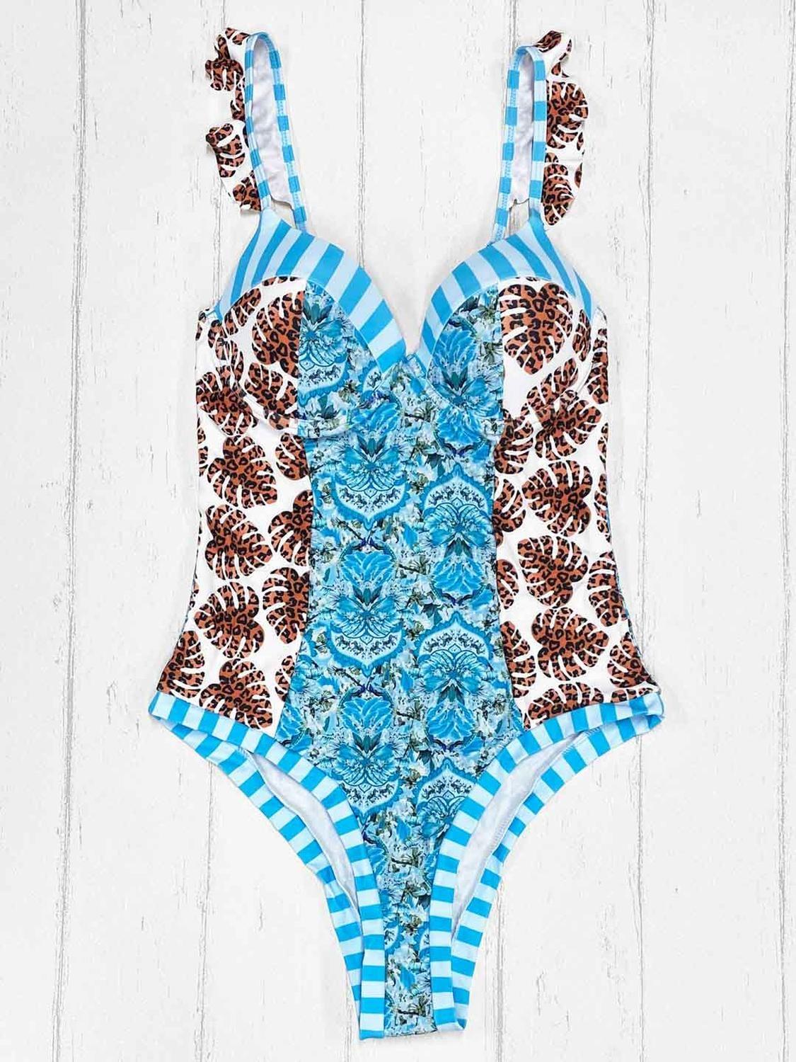 Entero Calypso Animal Print-0