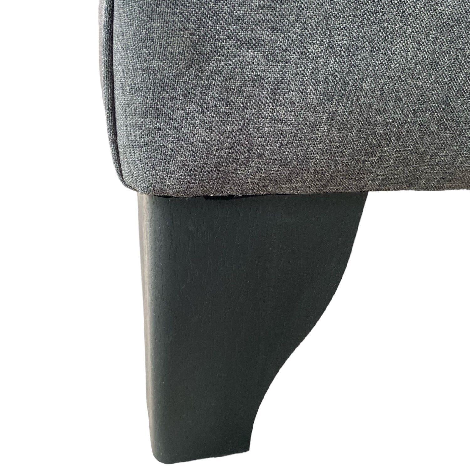 Base Europea 1.5 Plazas + Respaldo 1.5 Plazas Valencia Tela Gris Oscuro -2