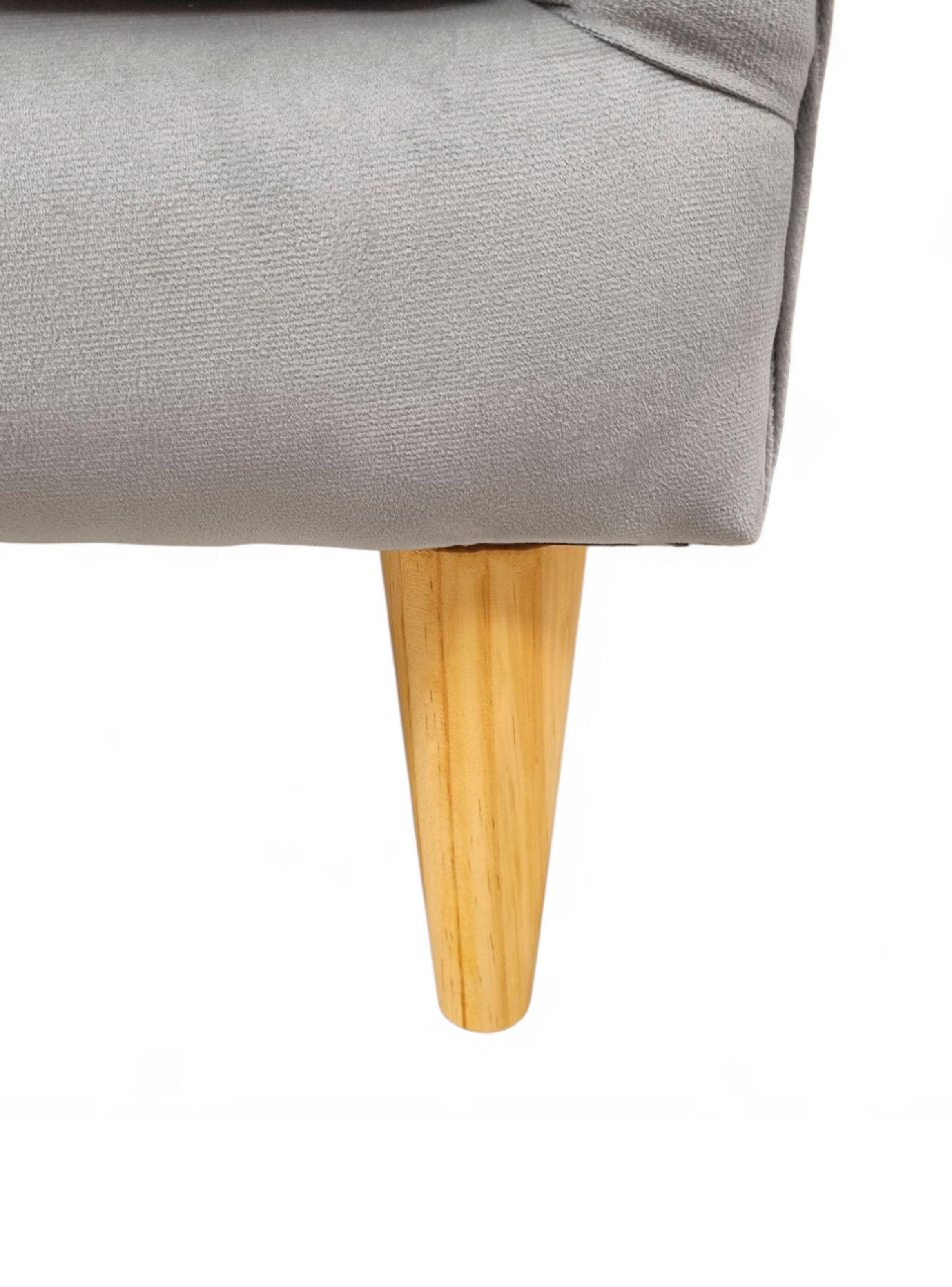 Poltrona Murcia - Felpa Gris-3