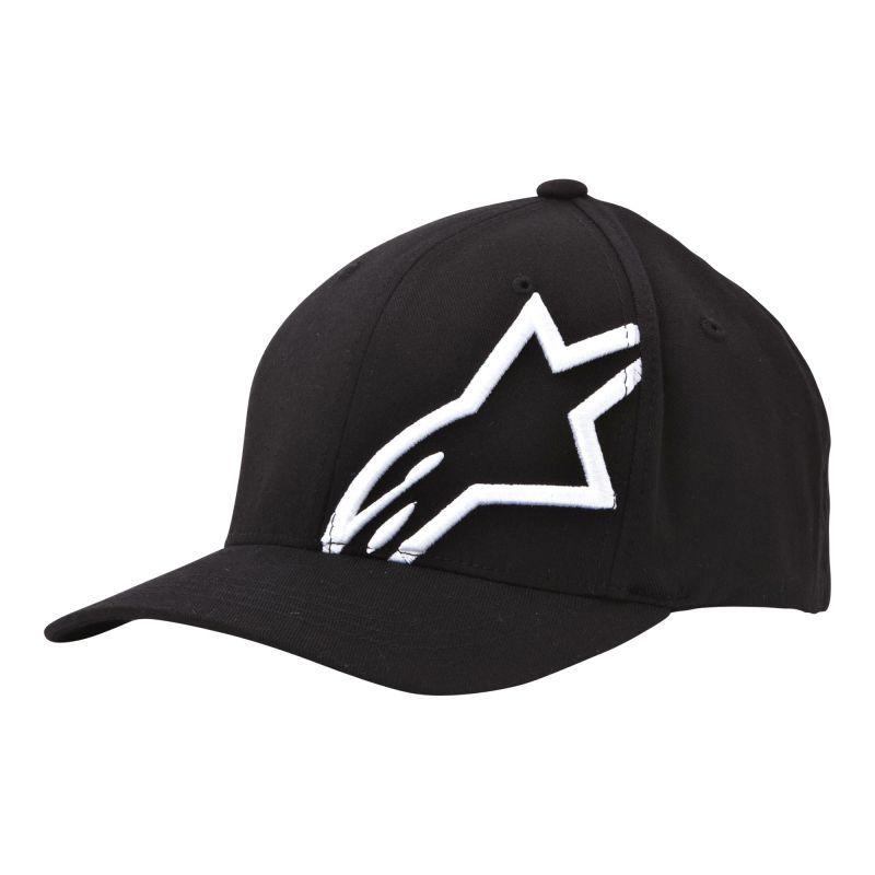 Gorro Alpinestars Corp Shift 2 Curved Negro/Blanco-0