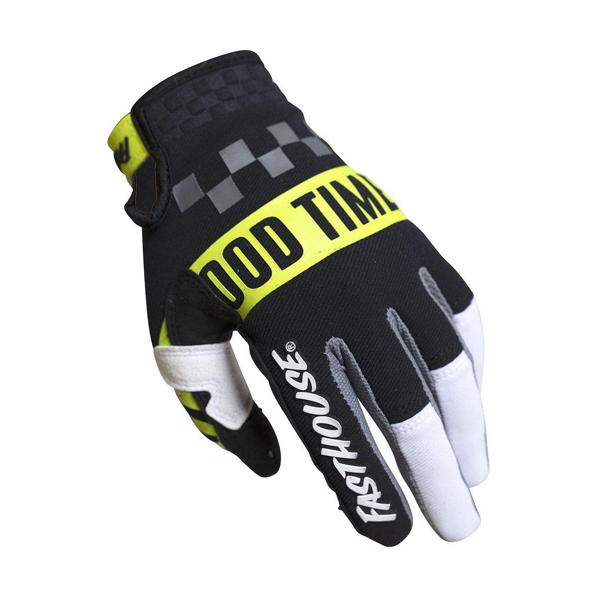 Guantes Moto Mx Fasthouse Speed Style Bl/Neg-3