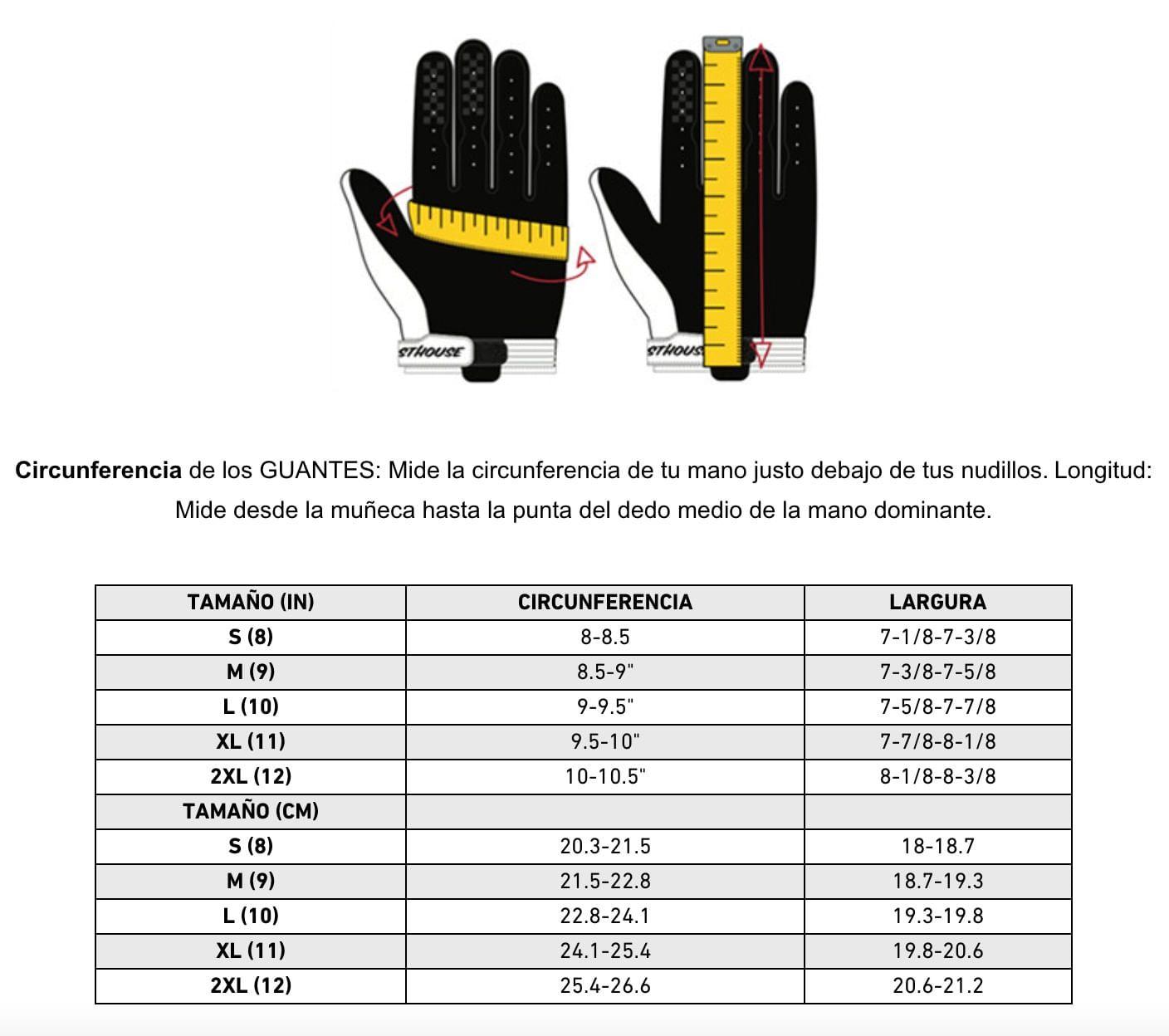 Guantes Moto Mx Fasthouse Speed Style Bl/Neg-4