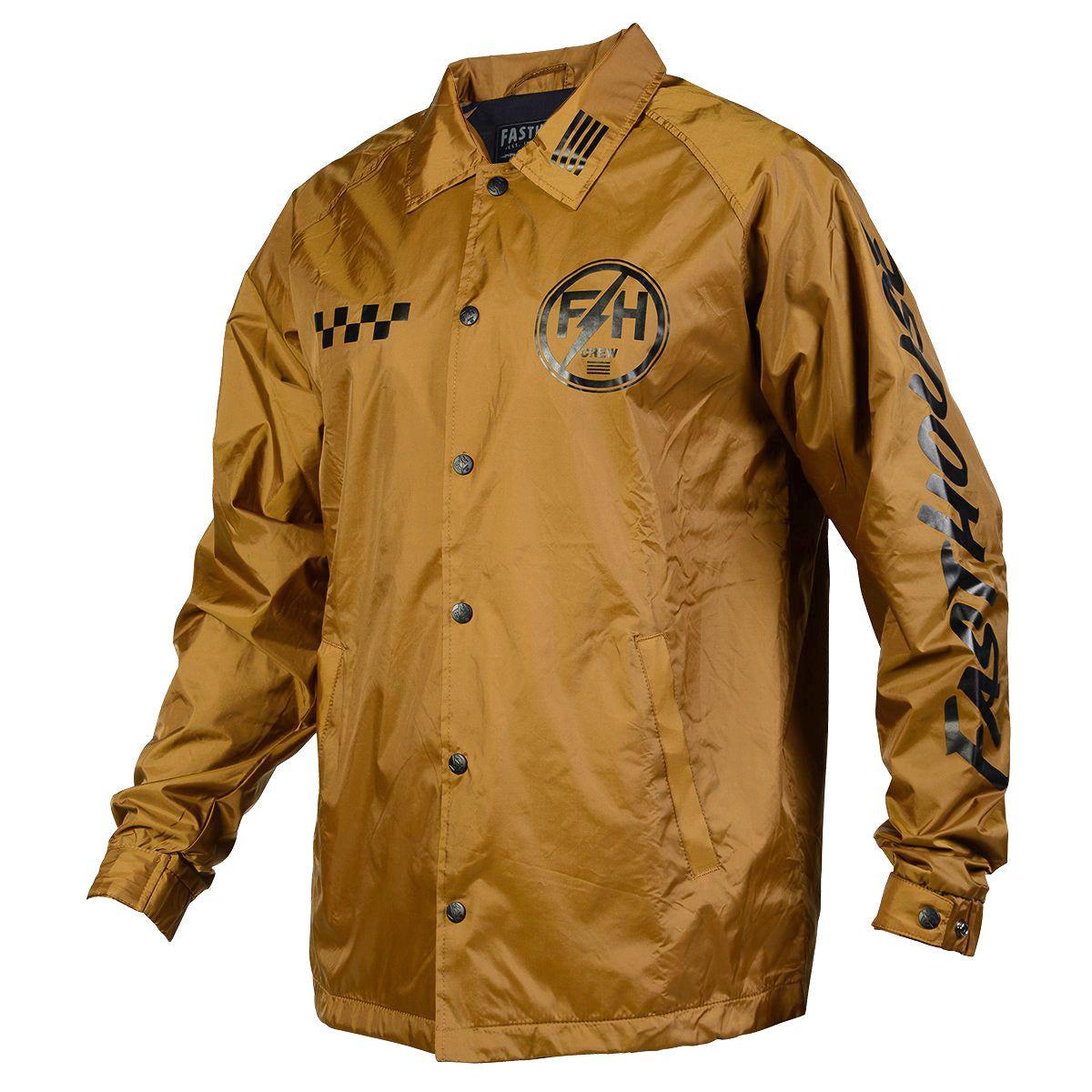 Chaqueta Fasthouse Retorgade Coaches Dorado-0