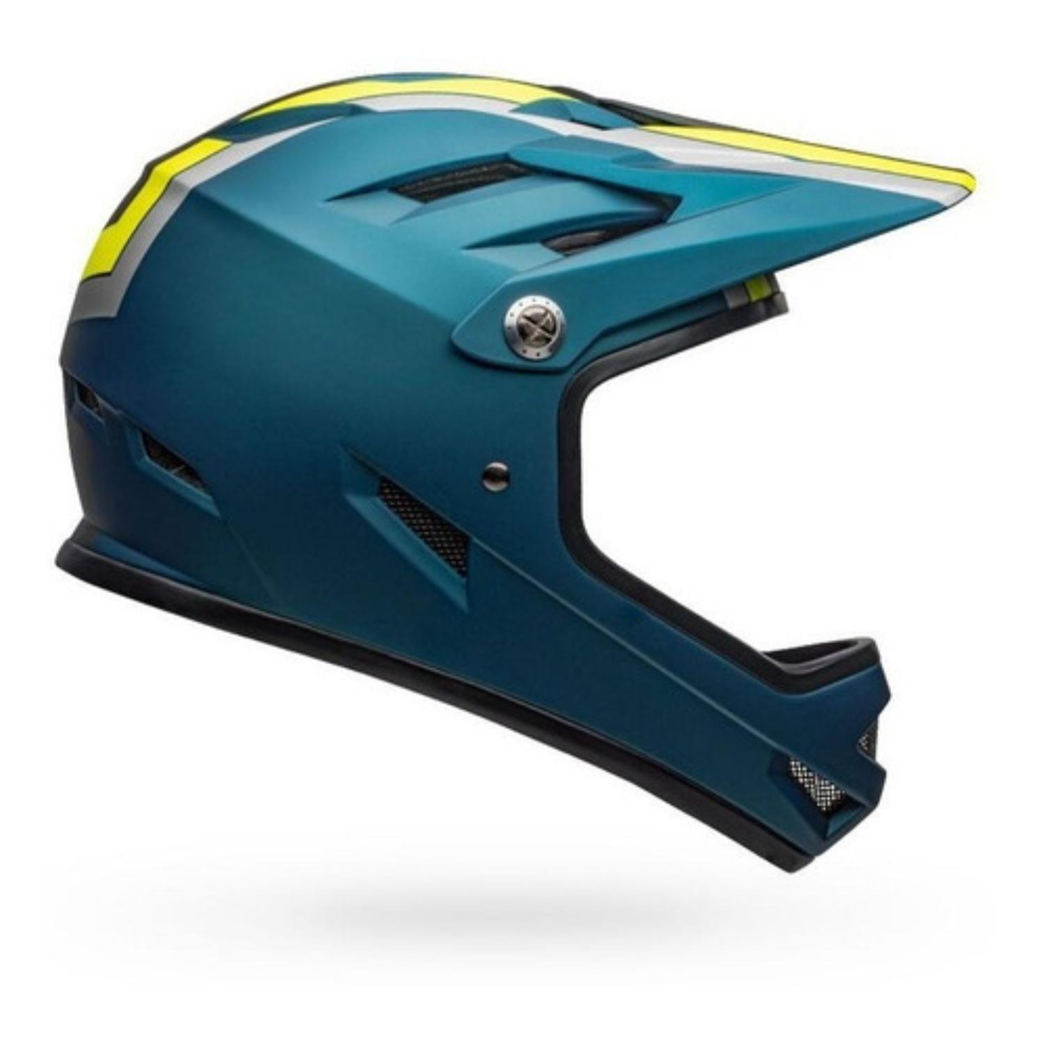 Casco Ciclismo Bell Sanction Azul/Amarillo/Fluor-1