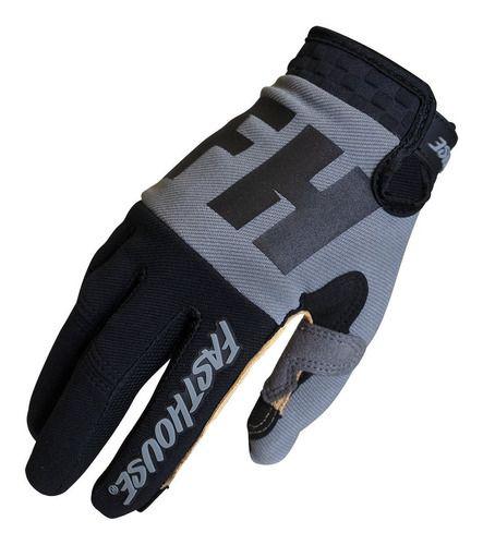 Guantes Moto Mx Fasthouse Speed Style Remnant Gris/Negro-0