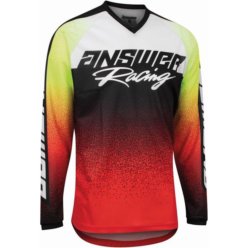 Jersey Moto Mx Answer Syncron Rojo-0