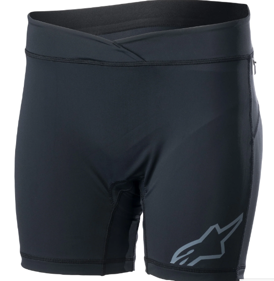 Short Interno Bike Mujer Astars Stella Drop Negro-0