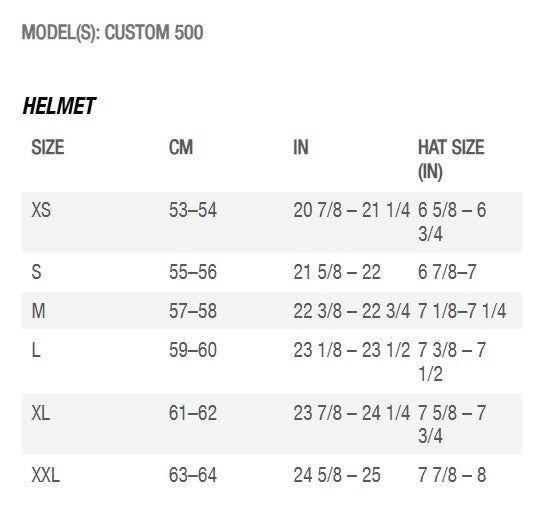 Casco Moto Calle Bell Custom 500 Azul/Gris-3