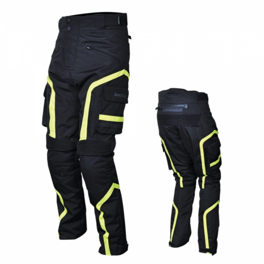 Chaqueta Moto Calle Inmotion Maxtex Negro/Fluor-0